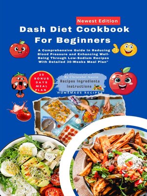 cover image of Dash Diet Cookbook For Beginners